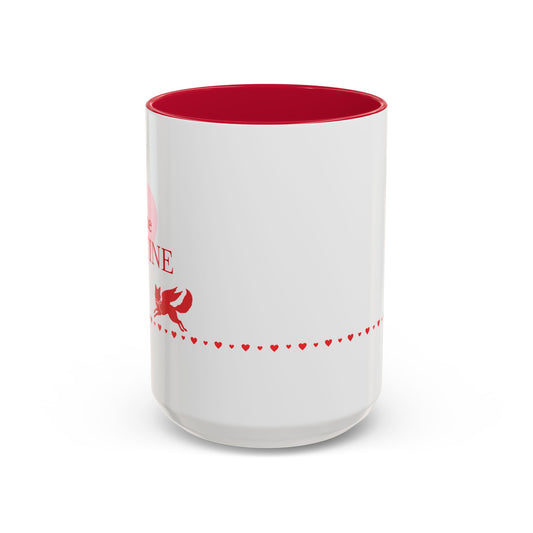 Valentine 'Be Mine' Pink Mug — 11oz & 15oz Romantic Coffee Cup